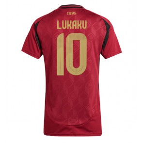 Belgien Romelu Lukaku #10 Hemmatröja Kvinnor EM 2024 Kortärmad